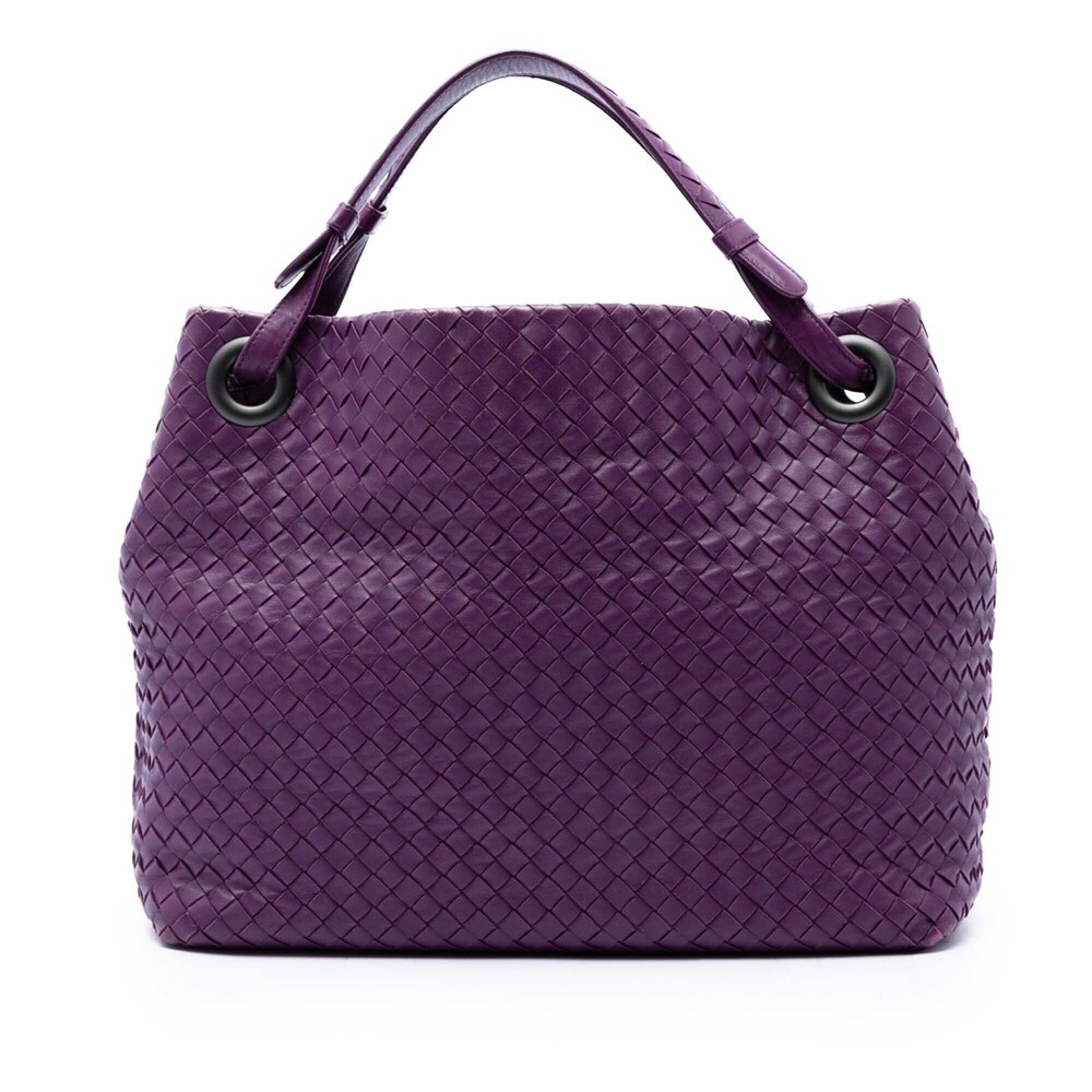 Pre-Loved Bottega Veneta Intrecciato Garda Leather Tote Bag